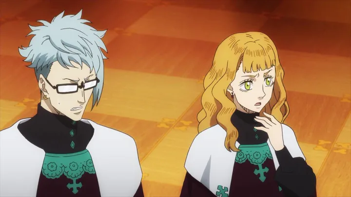 Still from Black Clover episode 88, Storming the Eye of the Midnight Sun's Hideout!!!