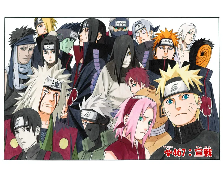 Scene from the Sarada Uchiha, School Trip and Graduation arc of Boruto: Naruto Next Generations