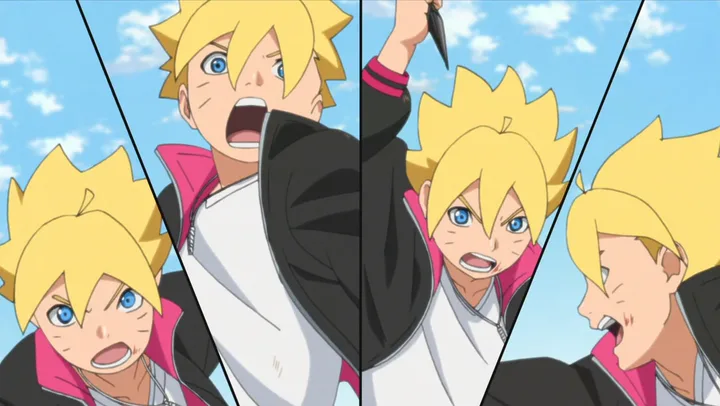 Scene from the Academy Entrance Arc arc of Boruto: Naruto Next Generations