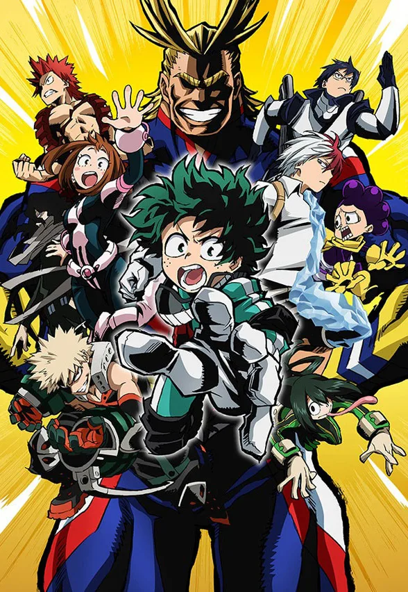 My Hero Academia (Season 1) promotional poster