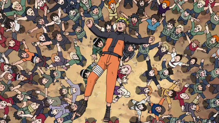 Still from Naruto Shippuden episode 175, Hero of the Hidden Leaf