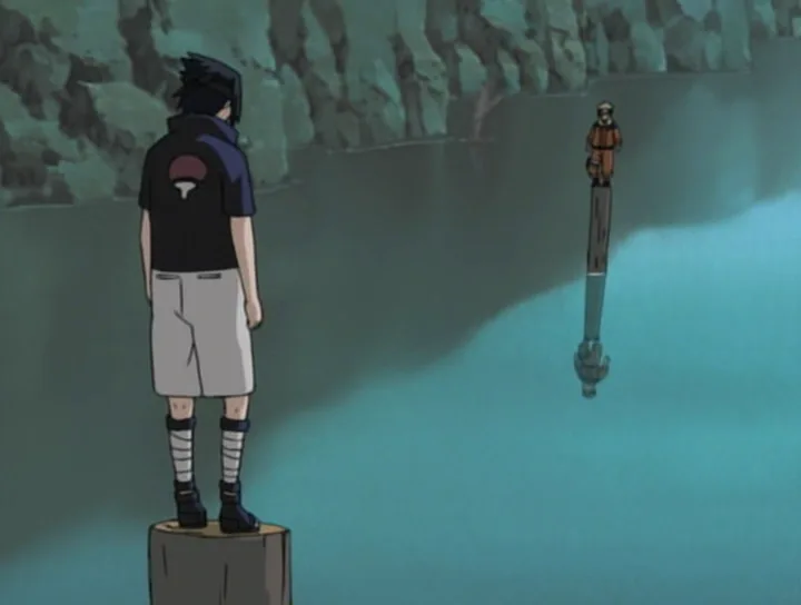 Still from Naruto episode 133, A Plea From a Friend